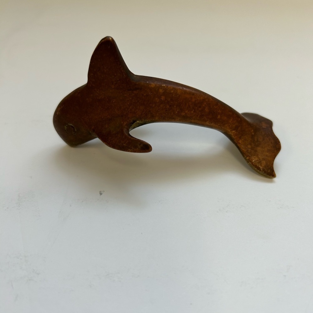 Whale/ sports Fishing/ Mission Bay/ iron paper weight/